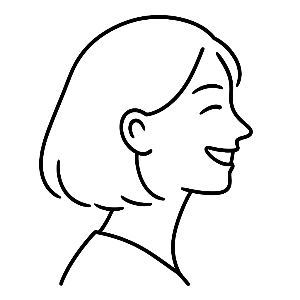 ボブヘアの女性