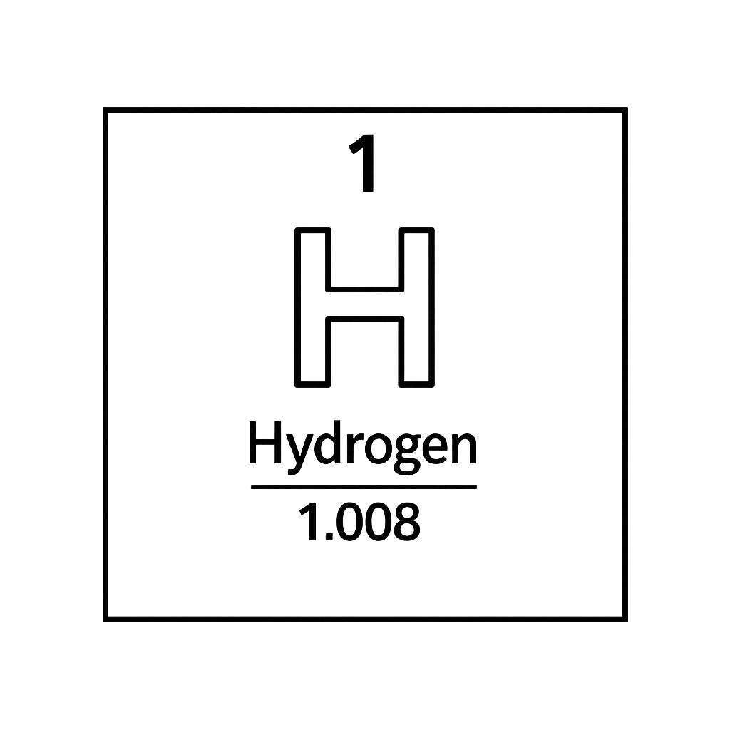 水素元素記号／AMUBELLE／アンベル