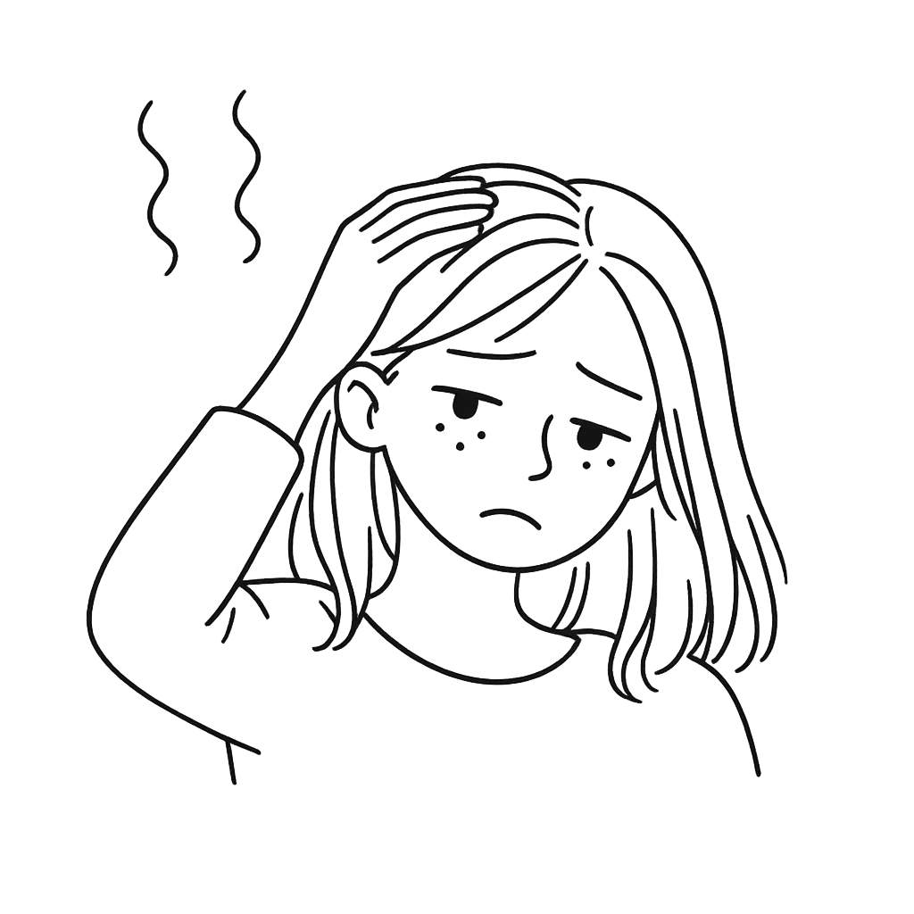 頭皮の匂いが気になる女性／AMUBELLE／アンベル